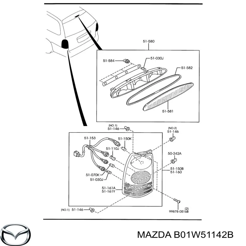 Comprar B01W51142B Mazda 