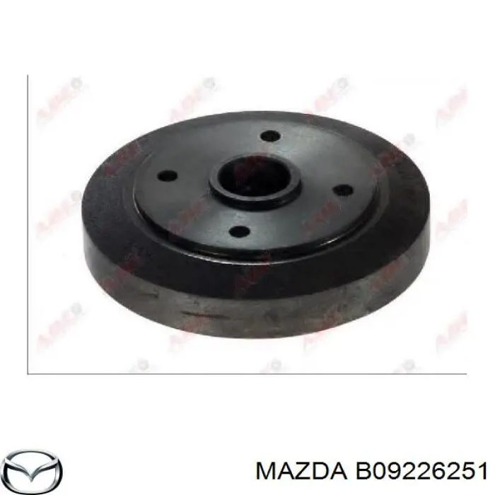 B09226251 Mazda freno de tambor trasero