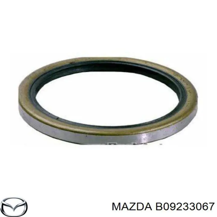 B09233067 Mazda anillo retén, cubo de rueda delantero exterior