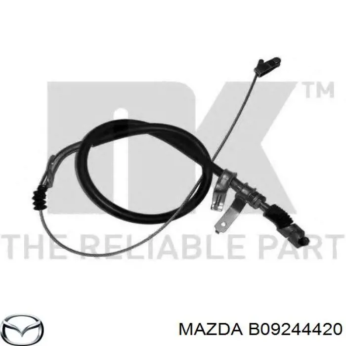 Cable de freno de mano trasero izquierdo Mazda B09244420 precio, desde 32,46 EUR