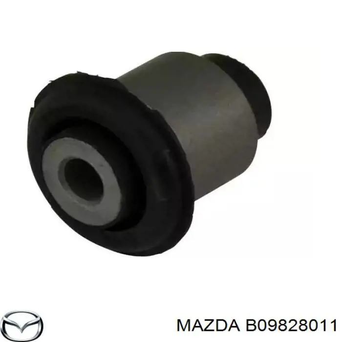B09828011 Mazda muelle de suspensión eje trasero