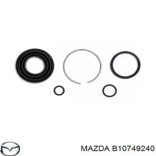 B10749240 Mazda juego de reparación, pinza de freno trasero