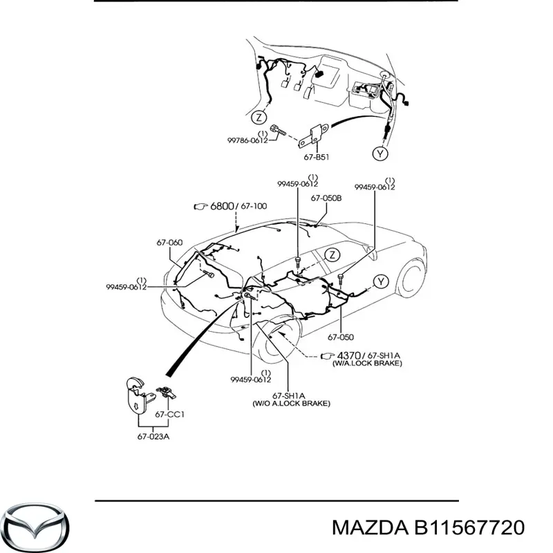 B11567720 Mazda