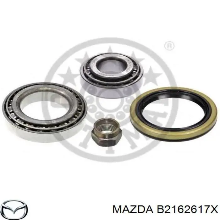 Rodamiento de rueda trasero para Mazda 323 (BW)