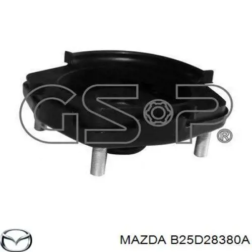 B25D28380A Mazda soporte amortiguador trasero derecho