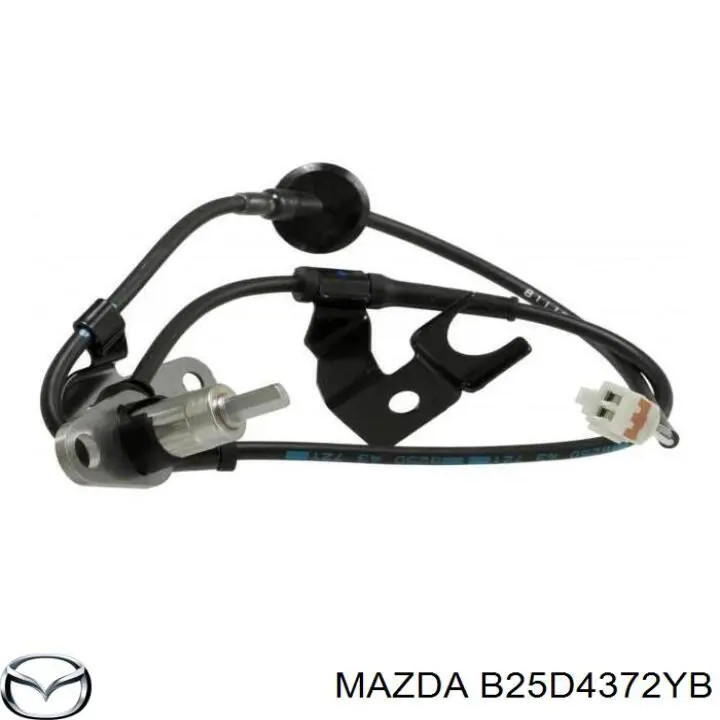 B25D4372YB Mazda sensor abs trasero izquierdo