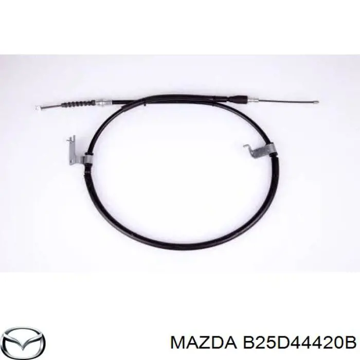 B25D-44-420B Mazda cable de freno de mano trasero izquierdo