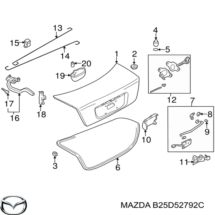 B25D52792C Mazda