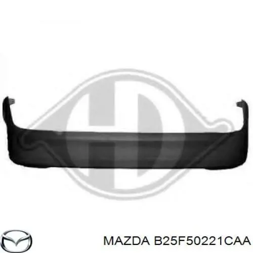Paragolpes Mazda B25F50221CAA precio, desde 153,03 EUR