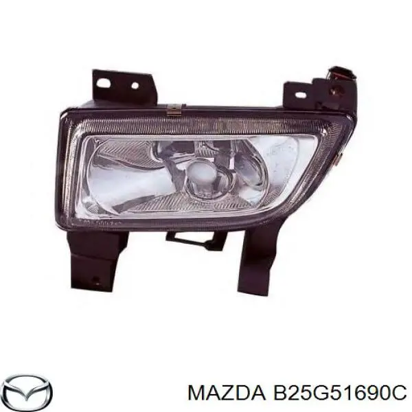Luces antiniebla izquierdo para Mazda Premacy (CP)