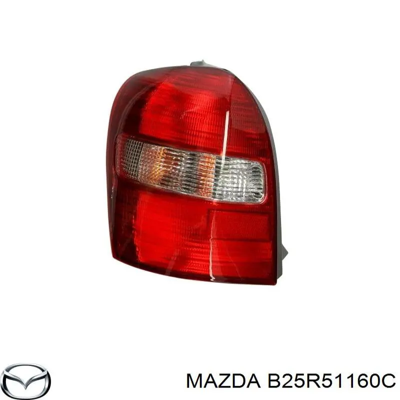 B25R51160C Mazda piloto posterior izquierdo