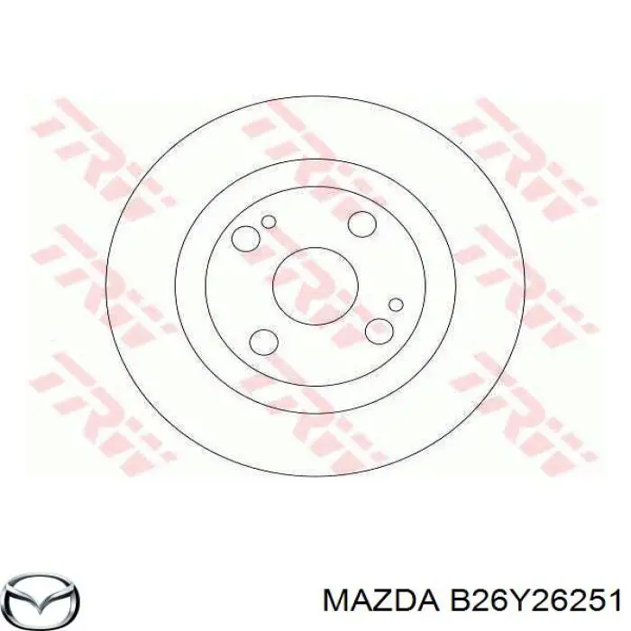 Disco de freno trasero Mazda B26Y26251 precio, desde 30,30 EUR