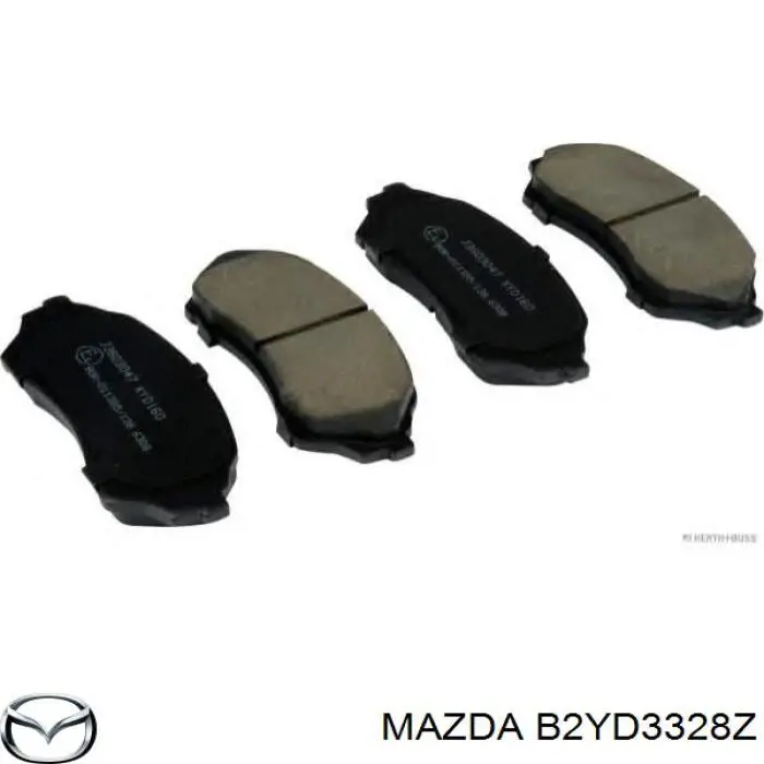 B2YD3328Z Mazda pastillas de freno delanteras