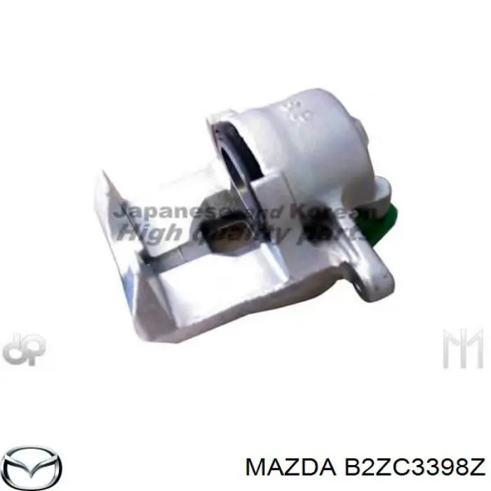 B2ZC3398Z Mazda pinza de freno delantera derecha