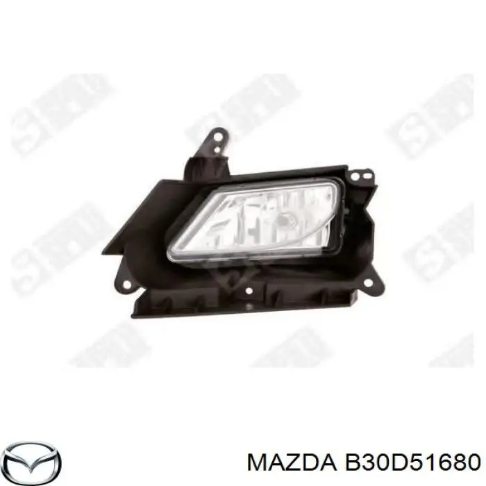 Comprar B30D51680 Mazda Faro antiniebla derecho