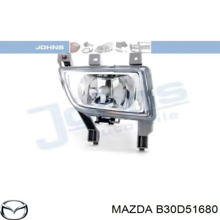 B30D51680 Mazda faro antiniebla derecho