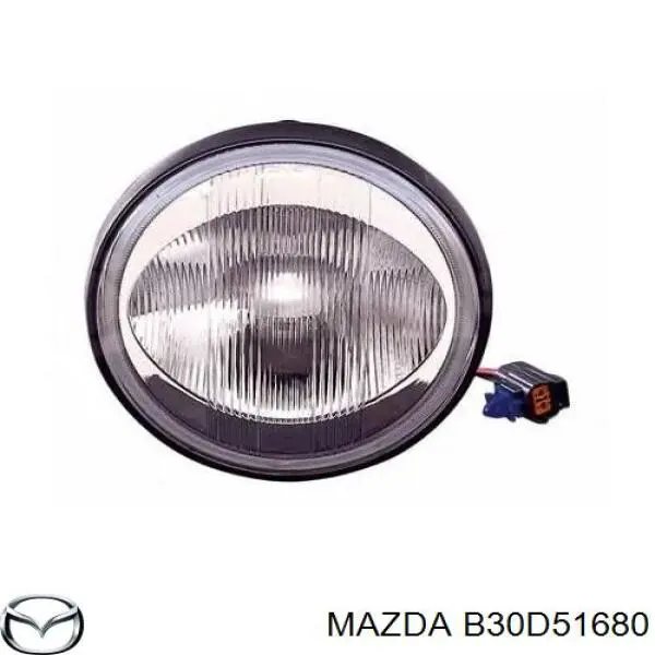 Faro antiniebla derecho Mazda B30D51680 precio, desde 44,45 EUR