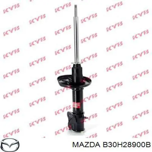 B30H28900B Mazda amortiguador trasero izquierdo