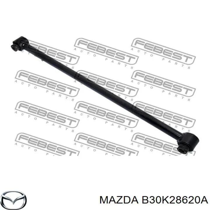 B30K28620A Mazda barra transversal de suspensión trasera