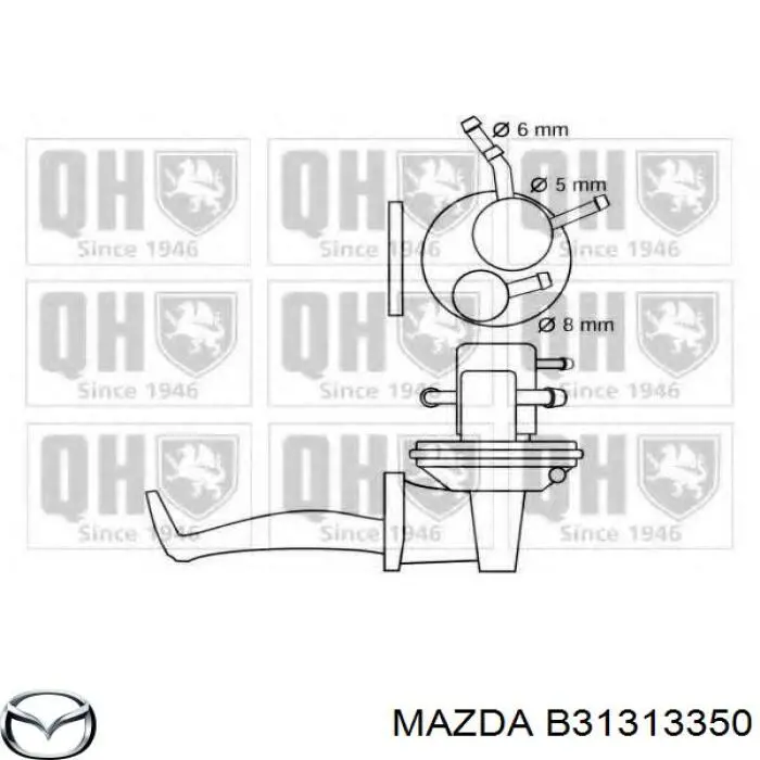 B31313350 Mazda bomba de combustible mecánica