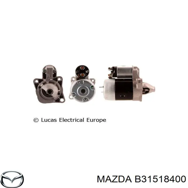Motor de arranque B31518400 Mazda