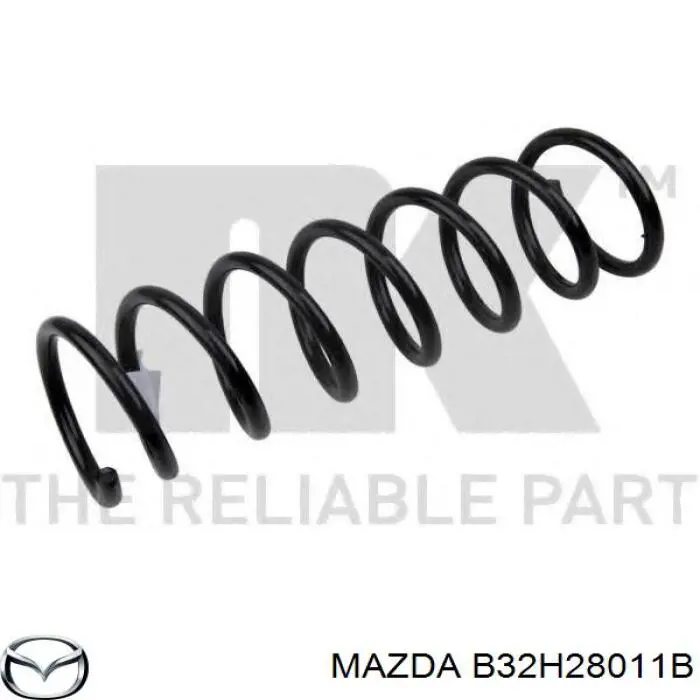 B32H28011B Mazda Muelle trasero