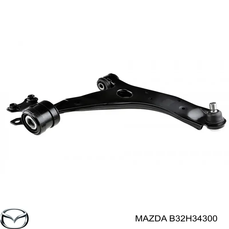 Brazo inferior derecho de la suspensión delantera Mazda B32H34300
