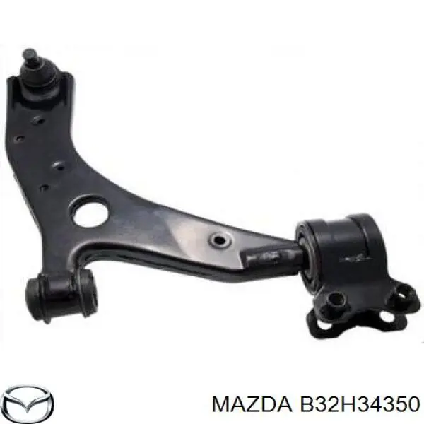 B32H34350 Mazda barra oscilante, suspensión de ruedas delantera, inferior izquierda