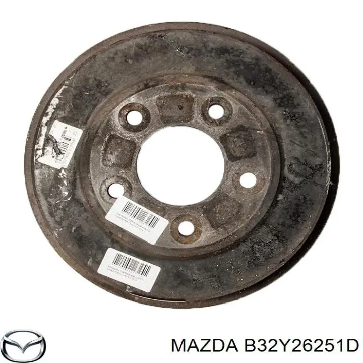 Tambor de freno trasero para Mazda 3 (BK12)