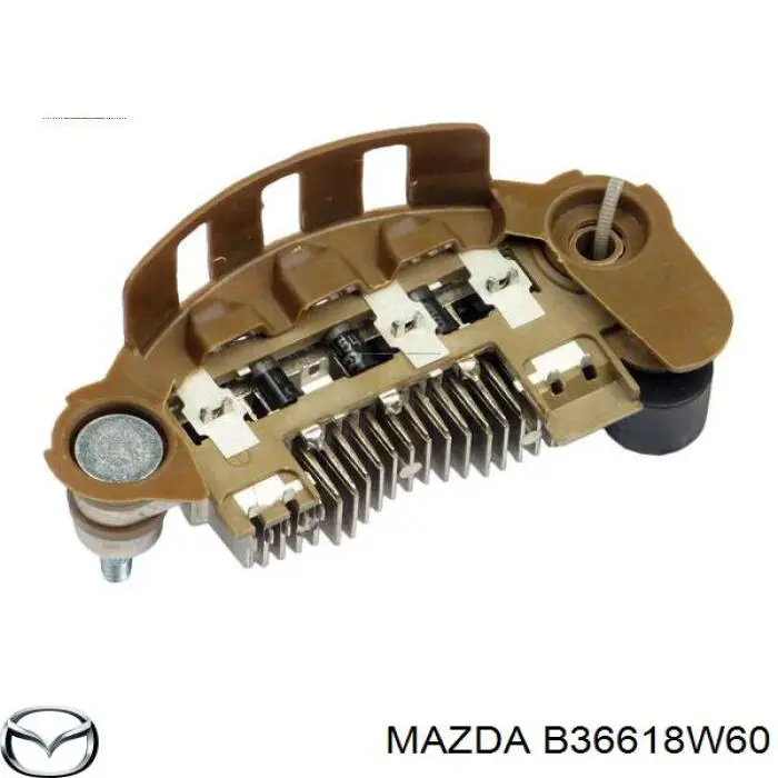 B36618W60 Mazda puente de diodos, alternador