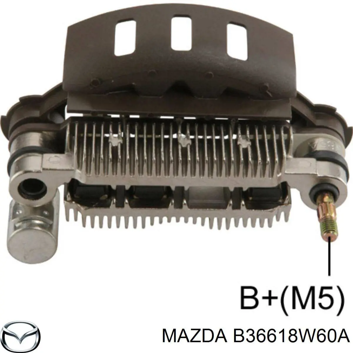 Alternador Diodo Puente Rectificador para Mazda 323 (BG)