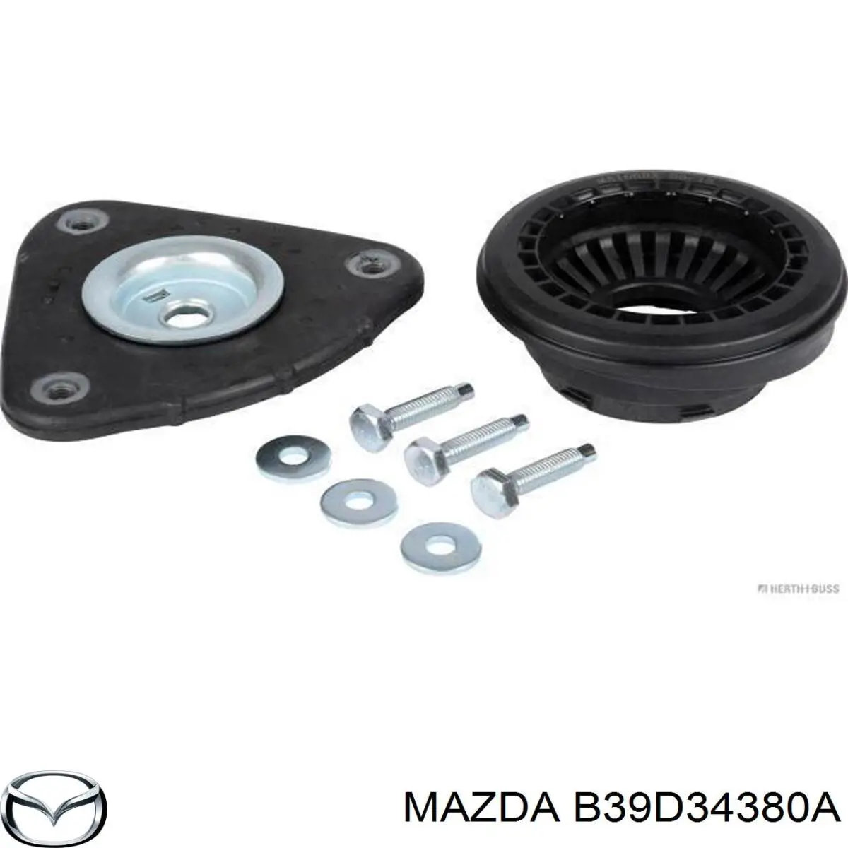 Soporte del amortiguador delantero B39D34380A Mazda