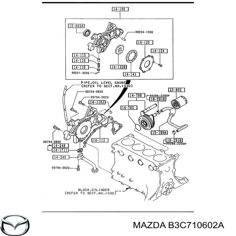 Retén de cigüeñal frontal Mazda B3C710602A precio, desde 5,67 EUR