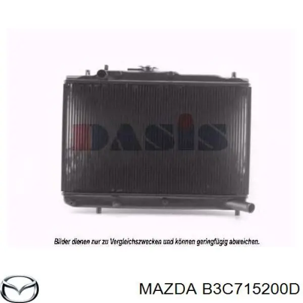 B3C715200D Mazda radiador