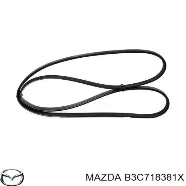 B3C718381X Mazda correa trapezoidal