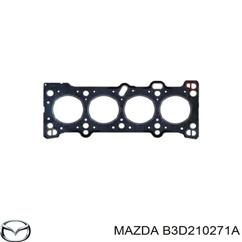 B3D210271A Mazda junta de culata