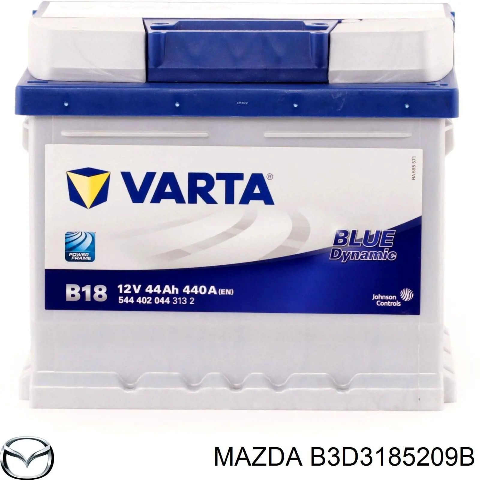 Batería de Arranque Mazda (B3D3185209B)