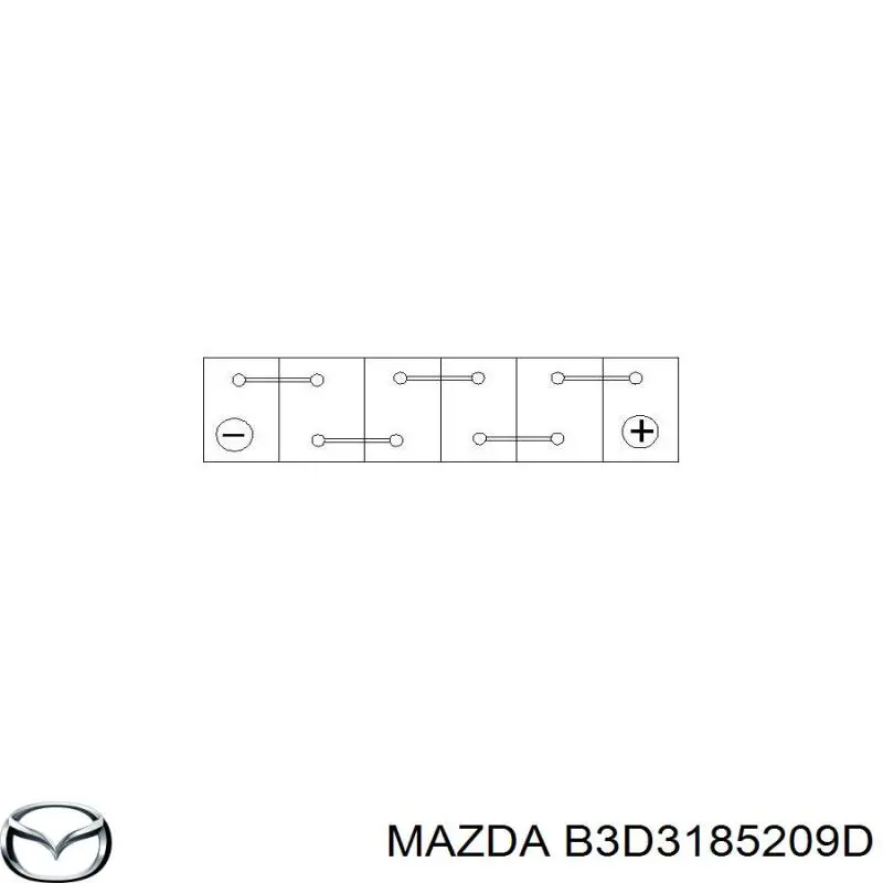 Batería B3D3185209D Mazda
