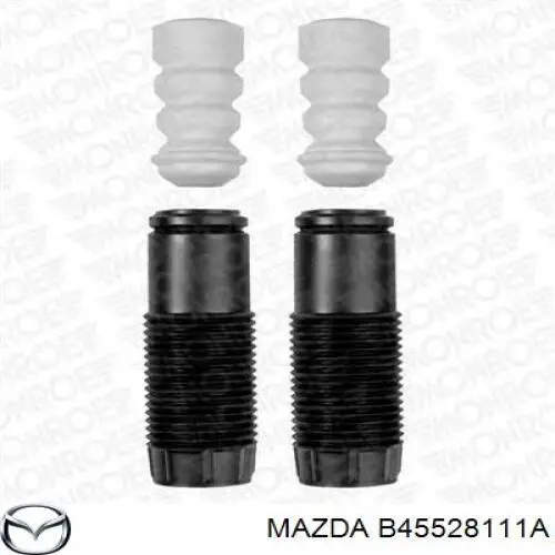 B45528111A Mazda tope de amortiguador trasero, suspensión + fuelle