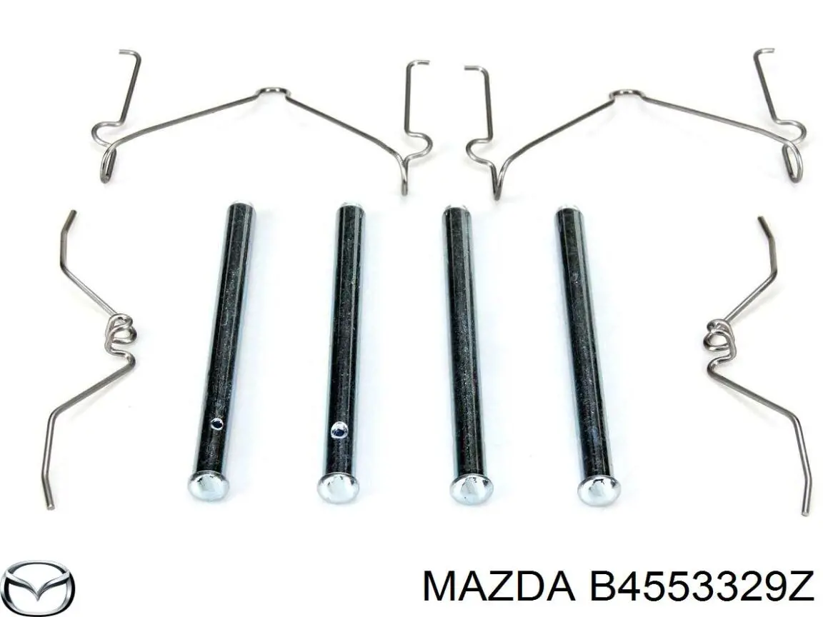 B4553329Z Mazda pastillas de freno delanteras