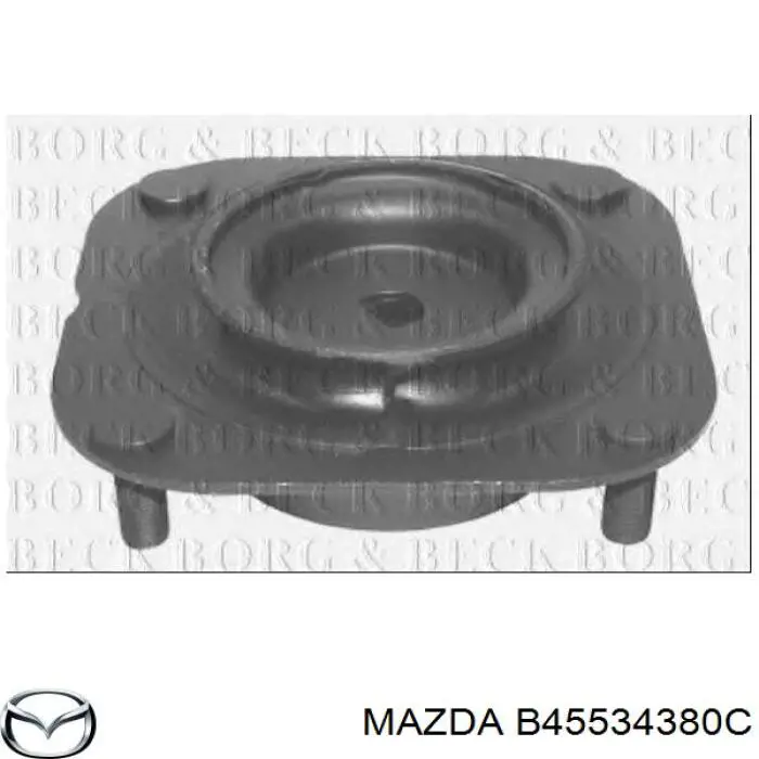 B45534380C Mazda soporte amortiguador delantero