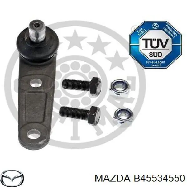 Rótula inferior de suspensión B45534550 Mazda