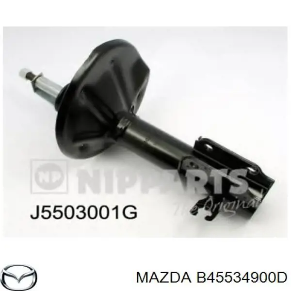 B45534900D Mazda amortiguador delantero izquierdo