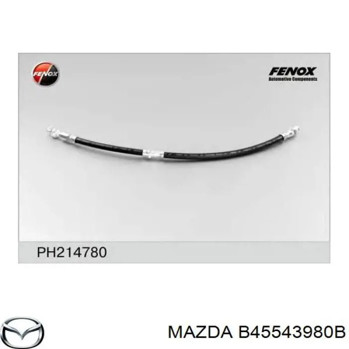 Latiguillo de freno delantero Mazda 323 BG