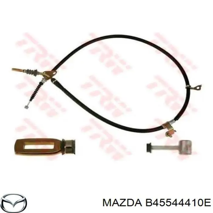 Cable de freno de mano trasero derecho FA1644410A Mazda