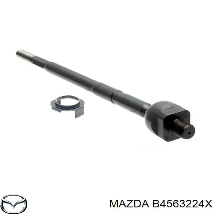 B4563224X Mazda barra de acoplamiento derecha