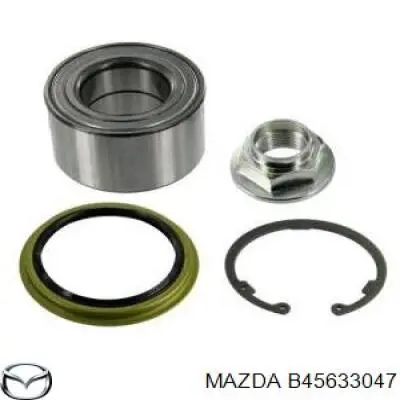 Cojinete de rueda delantero B45633047 Mazda