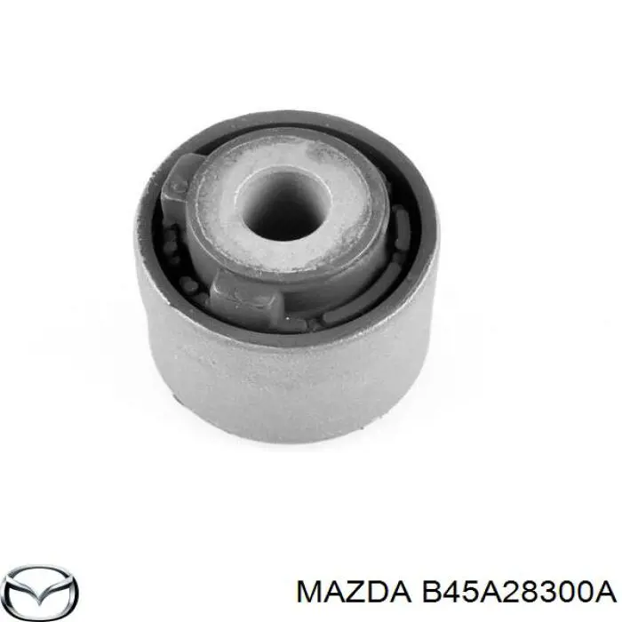 B45A28300A Mazda brazo suspension (control trasero inferior derecho)