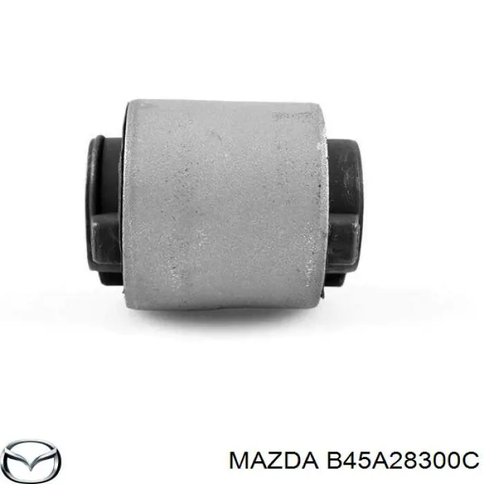 Brazo de suspensión trasero inferior derecho BJS728300C Mazda