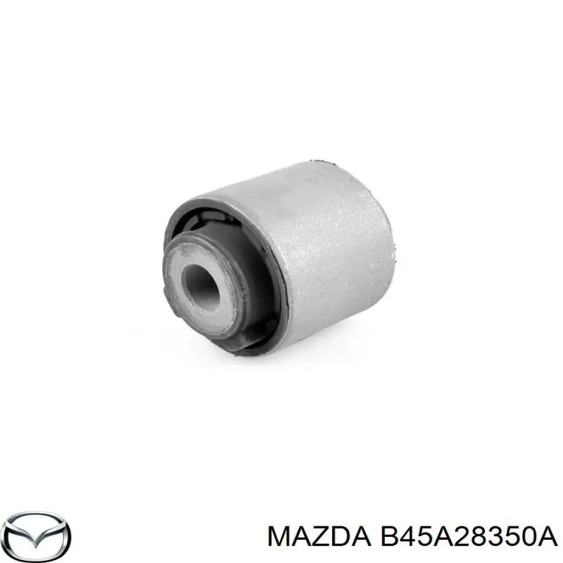 B45A28350A Mazda brazo suspension trasero inferior izquierdo
